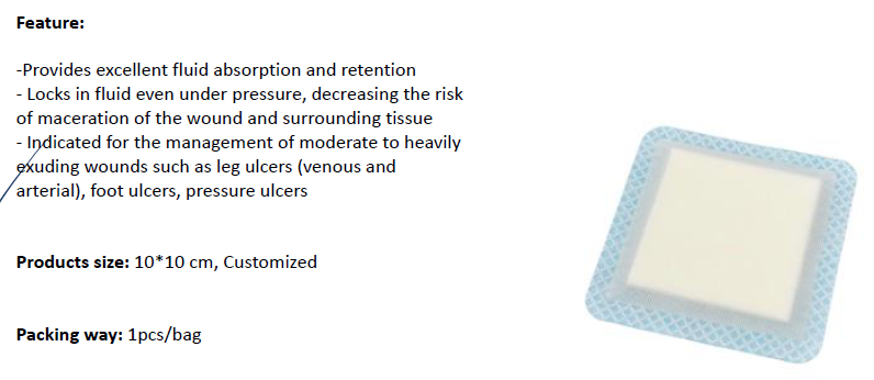 Super absorbent dressing