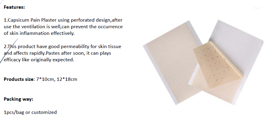 Capsicum plaster