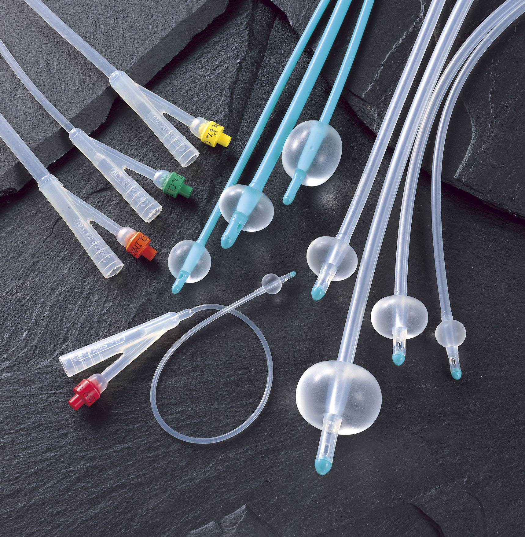 Set,Catheterization,Silicone,Balloon