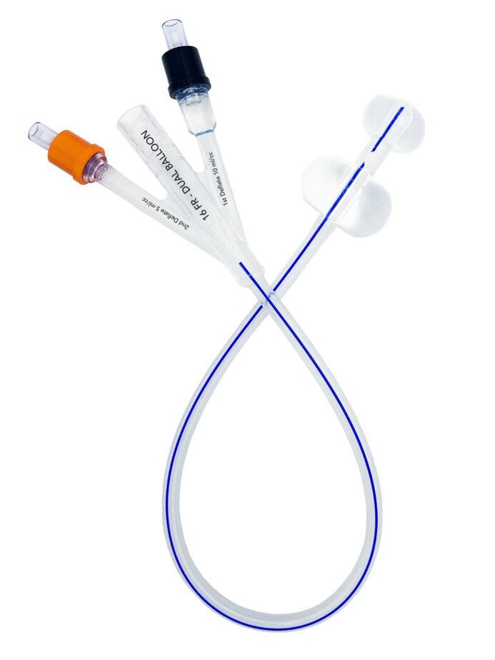Central,Hole,Catheter,Irrigation,Balloon